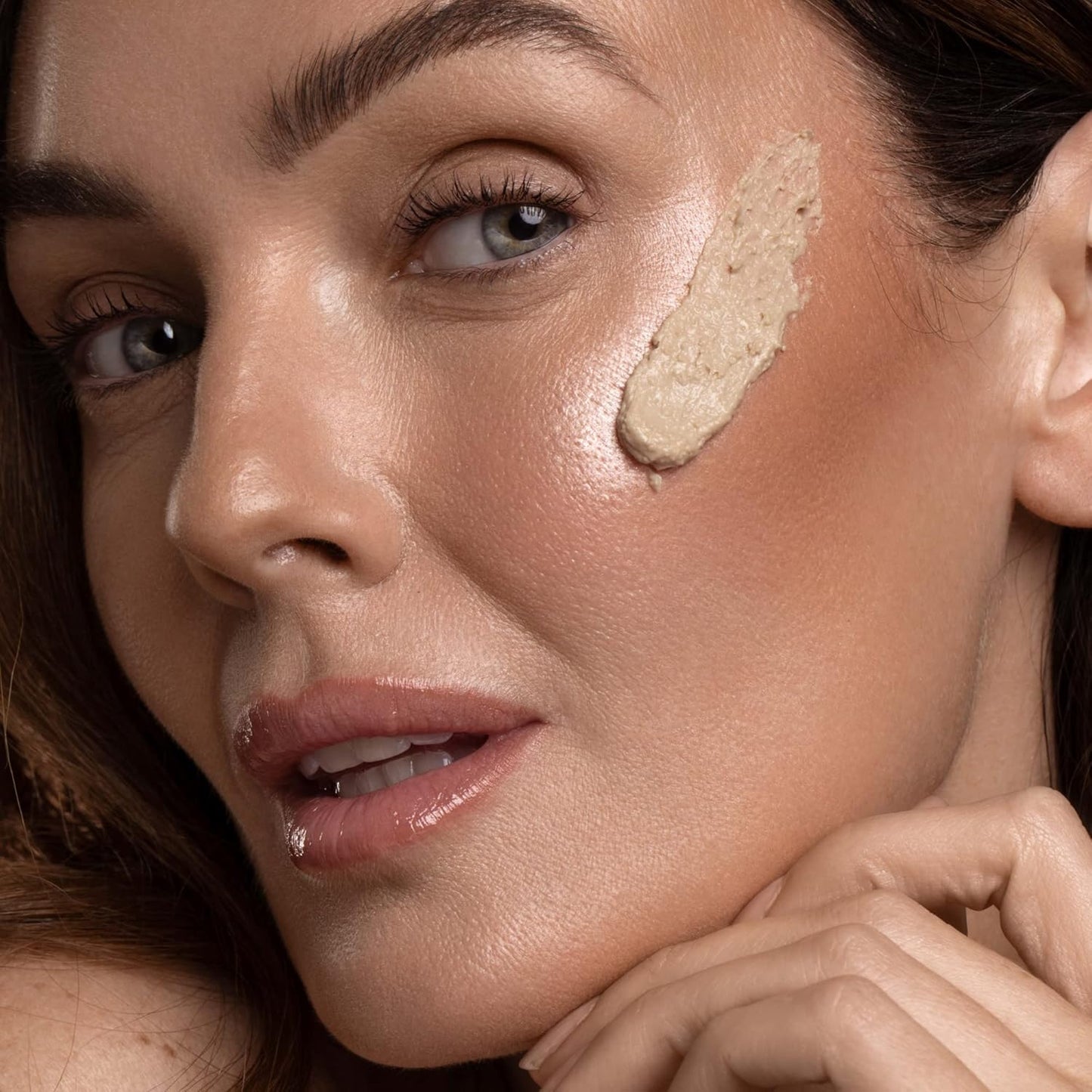 DIME Beauty Whipped Exfoliating Mask, Face Scrub and Cleanser, Lactic Acid and Salicylic Acid Scrub, 2 oz / 60 ml