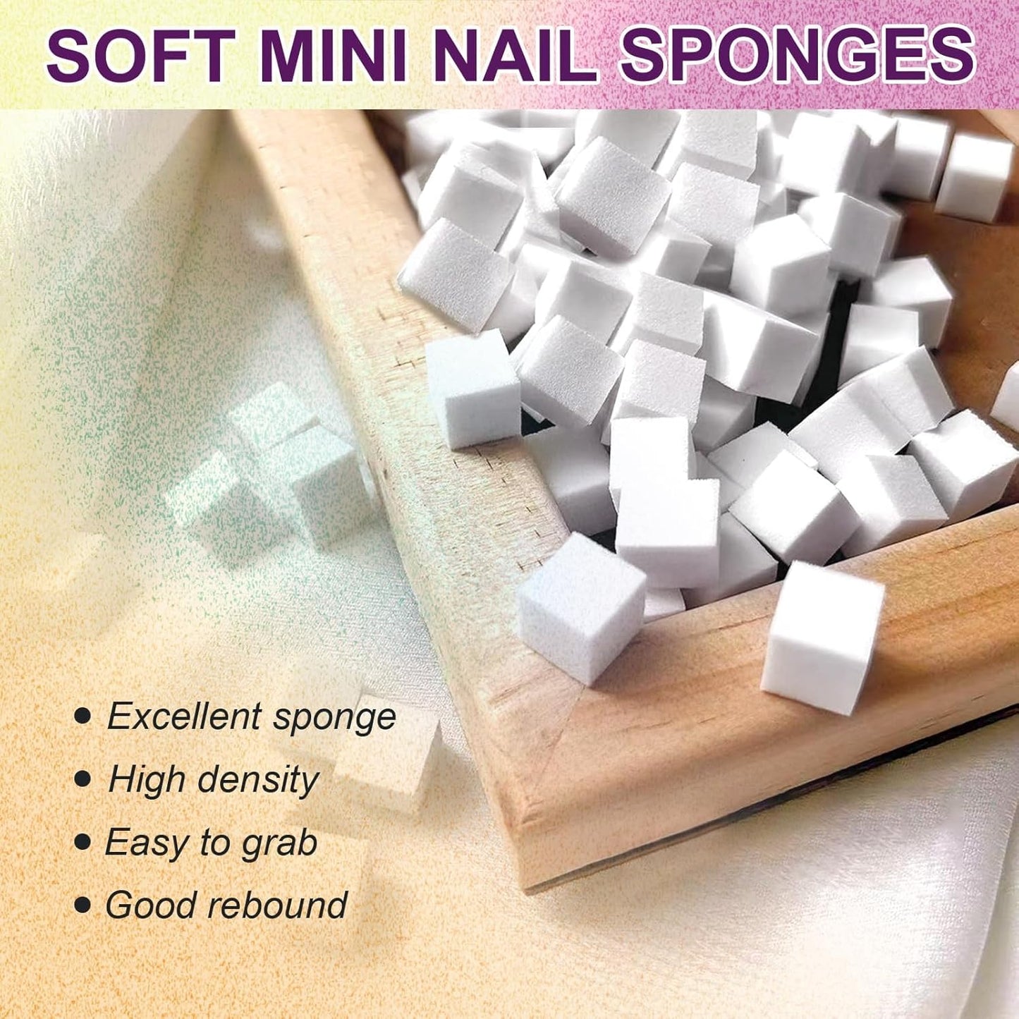 Gradient Painting Gel, 4 Bright Colors Ombre Gel Nail Polish Spring Summer Light Blue Green Sponging for Pigment Pat Aura Nails French Manicure Soak Off UV DIY Nail Art Ice Cream Dream Set