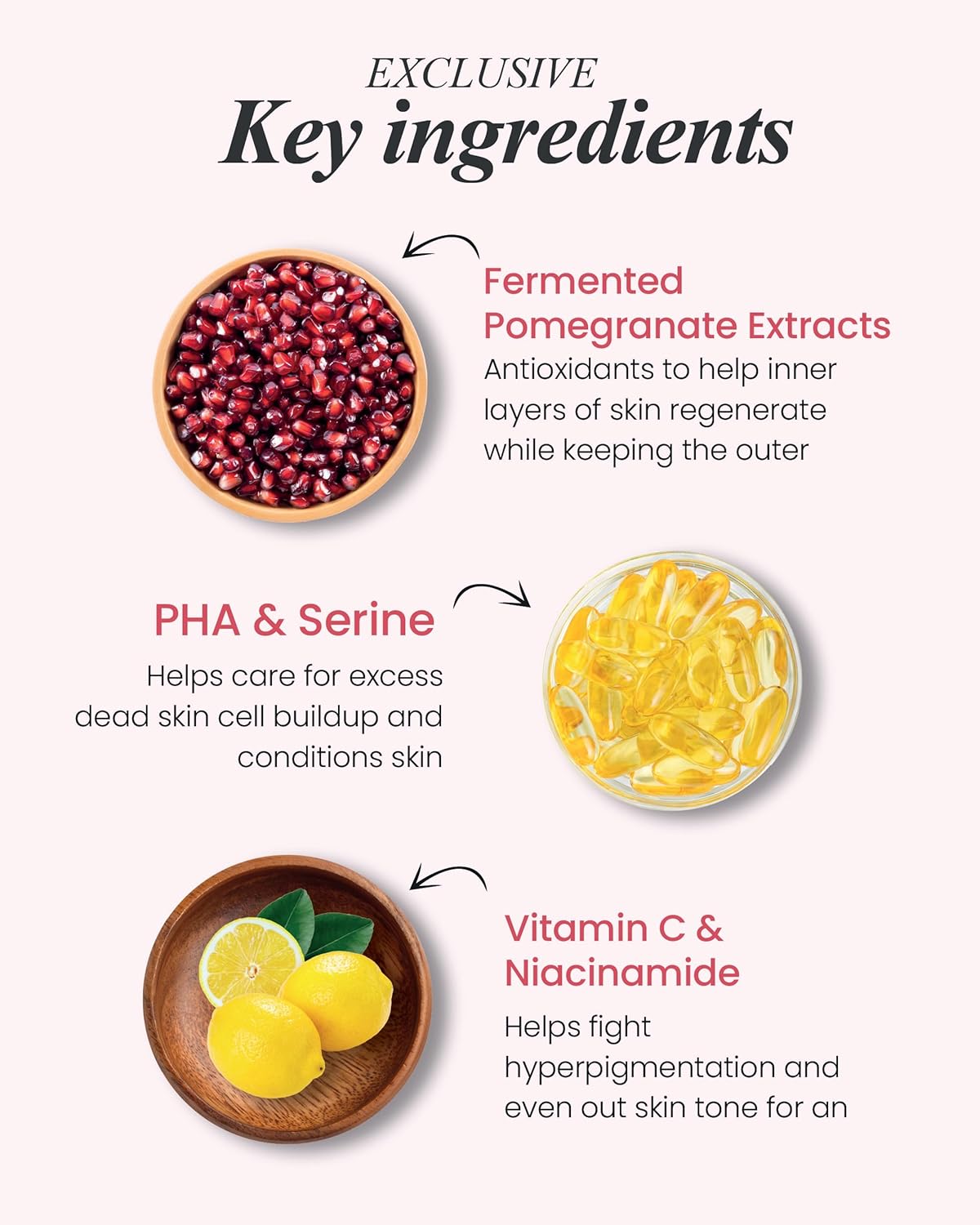 Sooryehan Ultimate Pomegranate (Cream Set, 4.4fl oz) - Skin Elasticity, Blemish and Skin Tone Improvement, Collagen, Elastin & Vitamin C