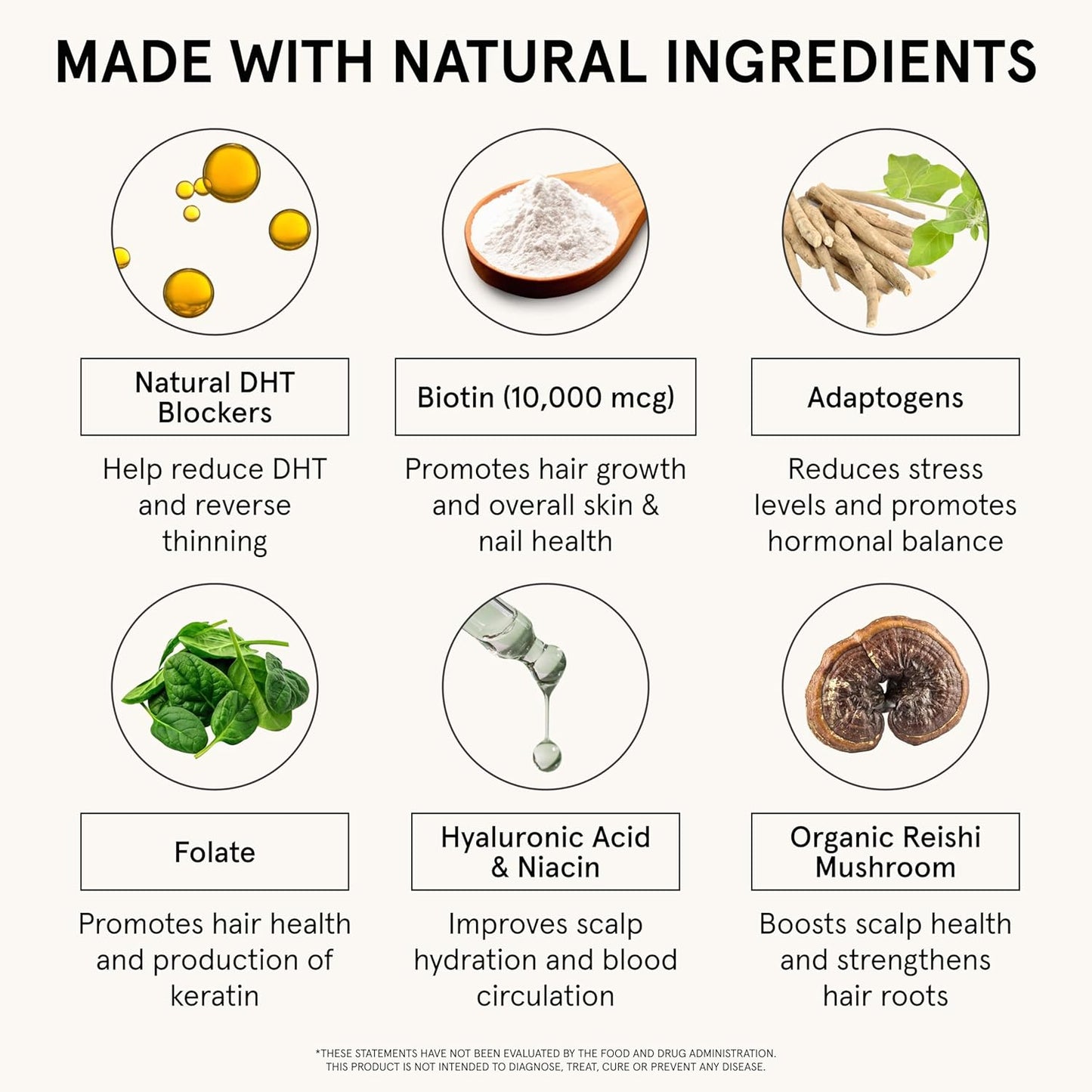 iRestore Hair Growth Supplement - Hair Loss Vitamins for Women and Men - Biotin Multivitamins & DHT Blocker to Reduce Hair Thinning - Hair Regrowth Pills - 30 Days Supply 90 Count (Pack of 1)