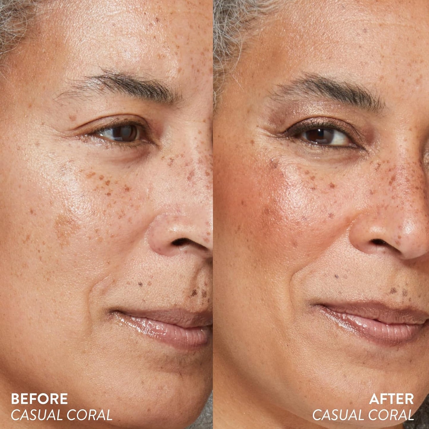 LAURA GELLER NEW YORK Serum Blush Tint, Lightweight Liquid Blush for Cheeks, Weightless Watercolor Sheer Finish, Casual Coral