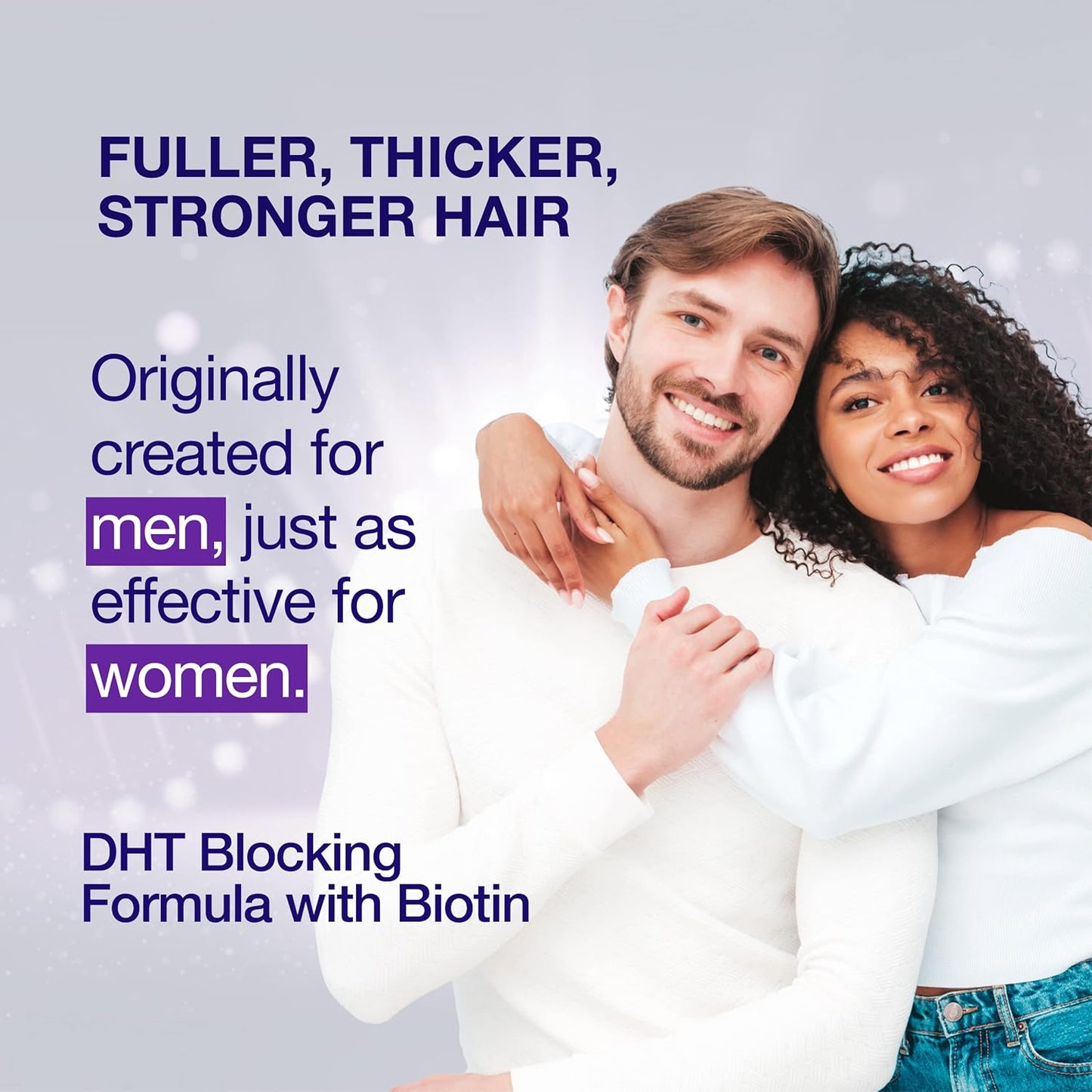 Biotin Hair Growth Serum for Men, Women & All Hair Types - DHT Blocker, Anti-Thinning & Hair Loss Treatment - Thickening & Regrowth Serum - Made in USA - Guyology Labs