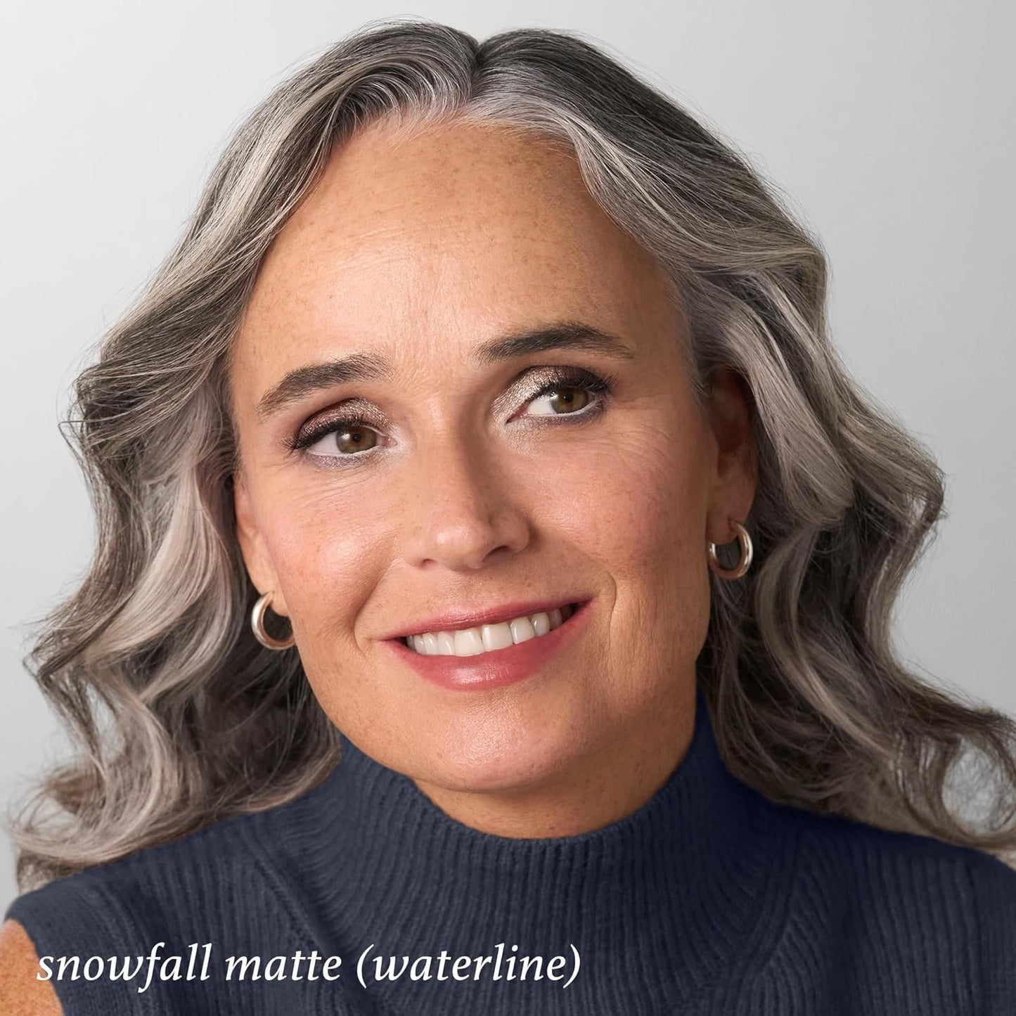 Julep Eyeshadow 101 Cream-to-Powder Waterproof Shadow Stick – Snowfall Matte – Long-Lasting, Crease-Proof, White Matte Cream Eyeshadow with Built-in Smudger