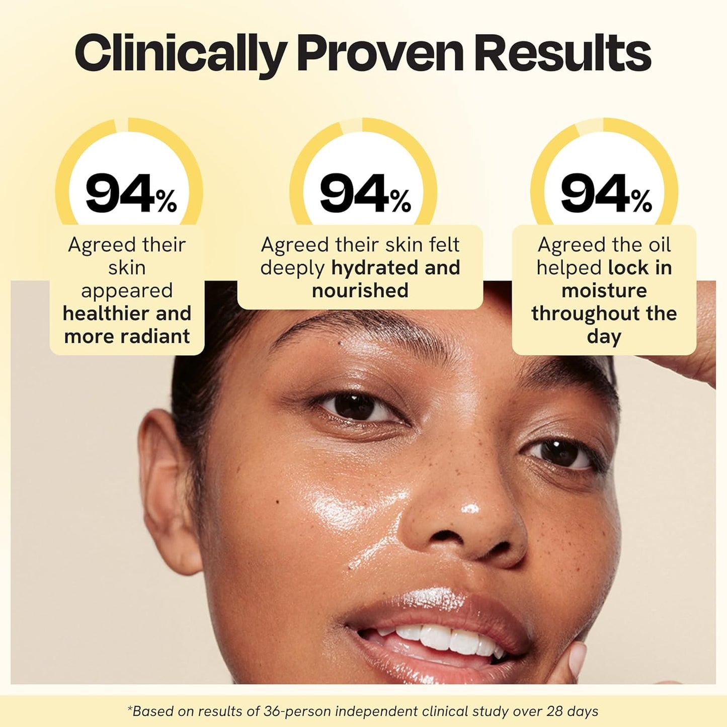 Gleamin Brightening Face Oil with Vitamin C & E, Turmeric, Jojoba & Cloudberry | Hydrating Facial Oil for Radiant Glow, Dark Spots, Fine Lines & Uneven Tone | Skin Brightening for Women & Men, 1 Fl Oz