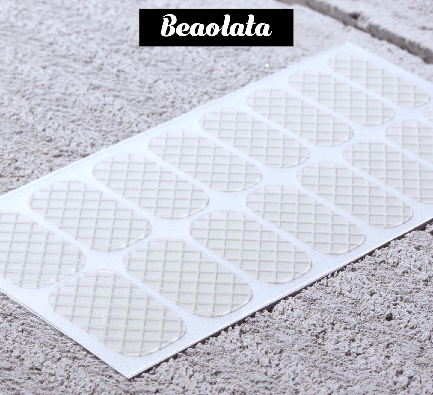 Nail Polish Strips, 32PCS Salon Quality Wraps, Long Lasting Gel Nail Stickers for Women Easy Apply& Remove (Net Grey White)