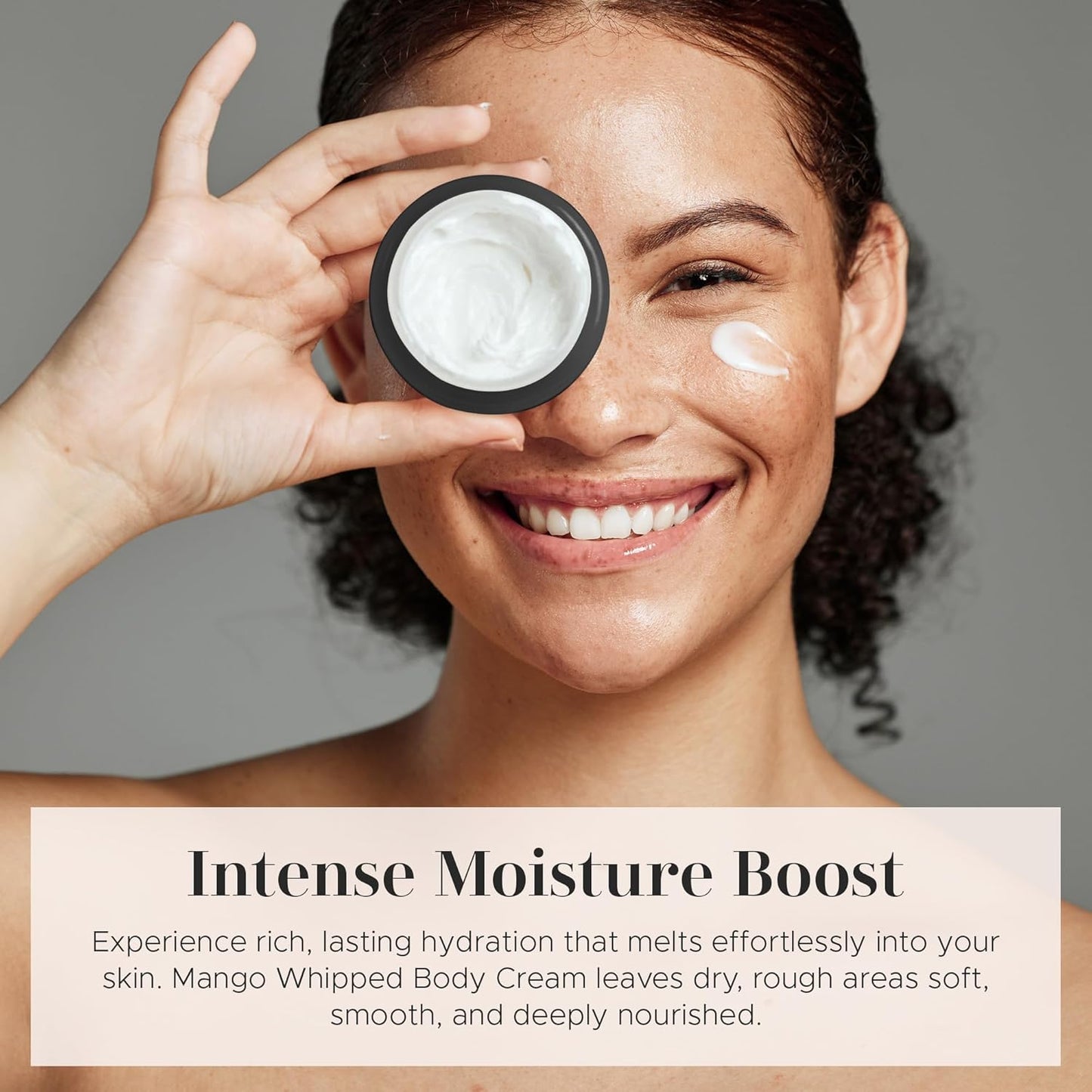 era of nature Mango Whipped Body Cream for Women 16oz - Lightweight Whipped Lotion with Pure Mango - Non-Greasy Body Butter Cream Lotion & Balm Moisturizer for Face, Hair & Dry Skin, Vegan Skincare