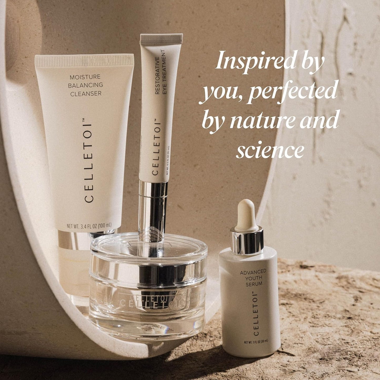 Celletoi Moisture Balancing Cleanser - Dermatologist Tested, Cruelty Free, Vegan - Gentle Foam Removes Makeup, Dirt, Impurities, Leaping Bunny Certified - 4.0 fl oz