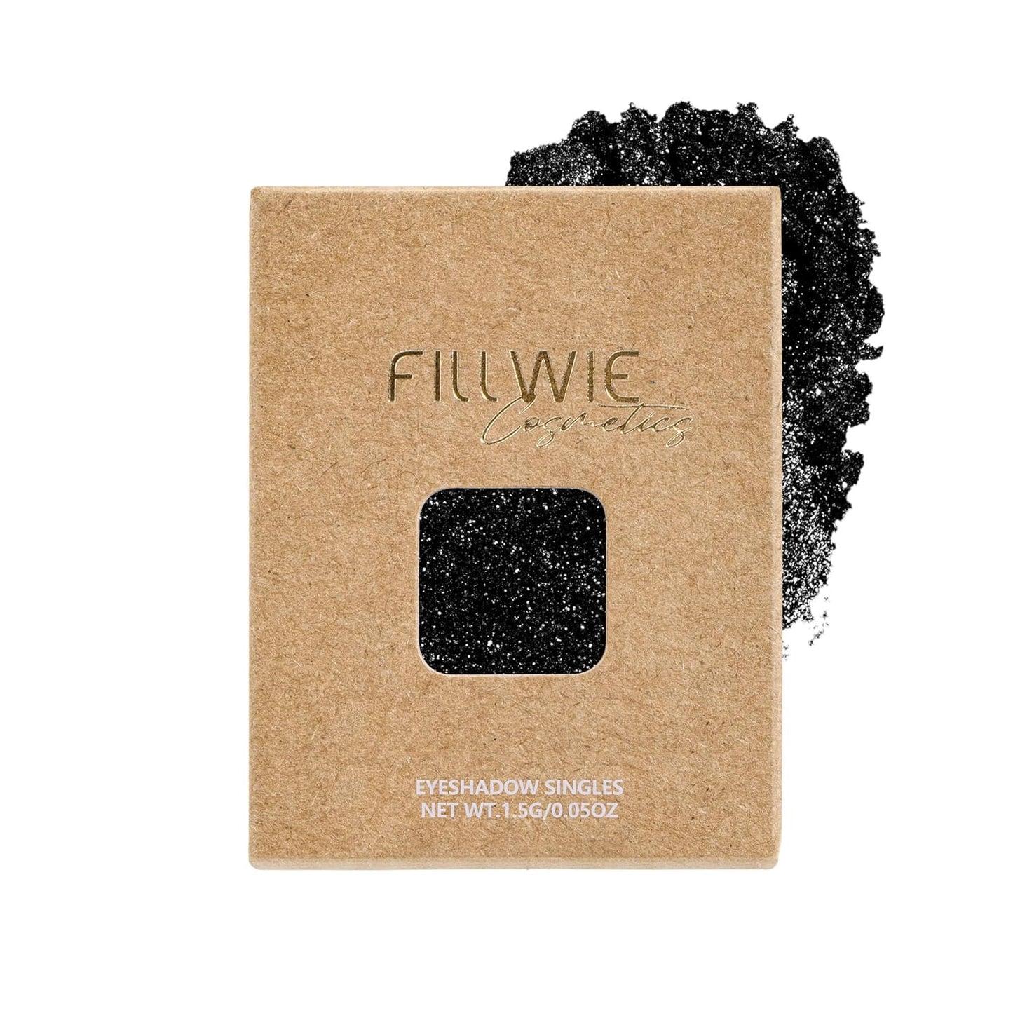 Chunky Glitter – Black Smokey Pressed Glitter for Eyes, Lips, Face & Body – Long-Lasting Sparkle for Festival, Party, Cosplay, Makeup Looks – Layer as Eyeshadow Topper（Starry Nights）