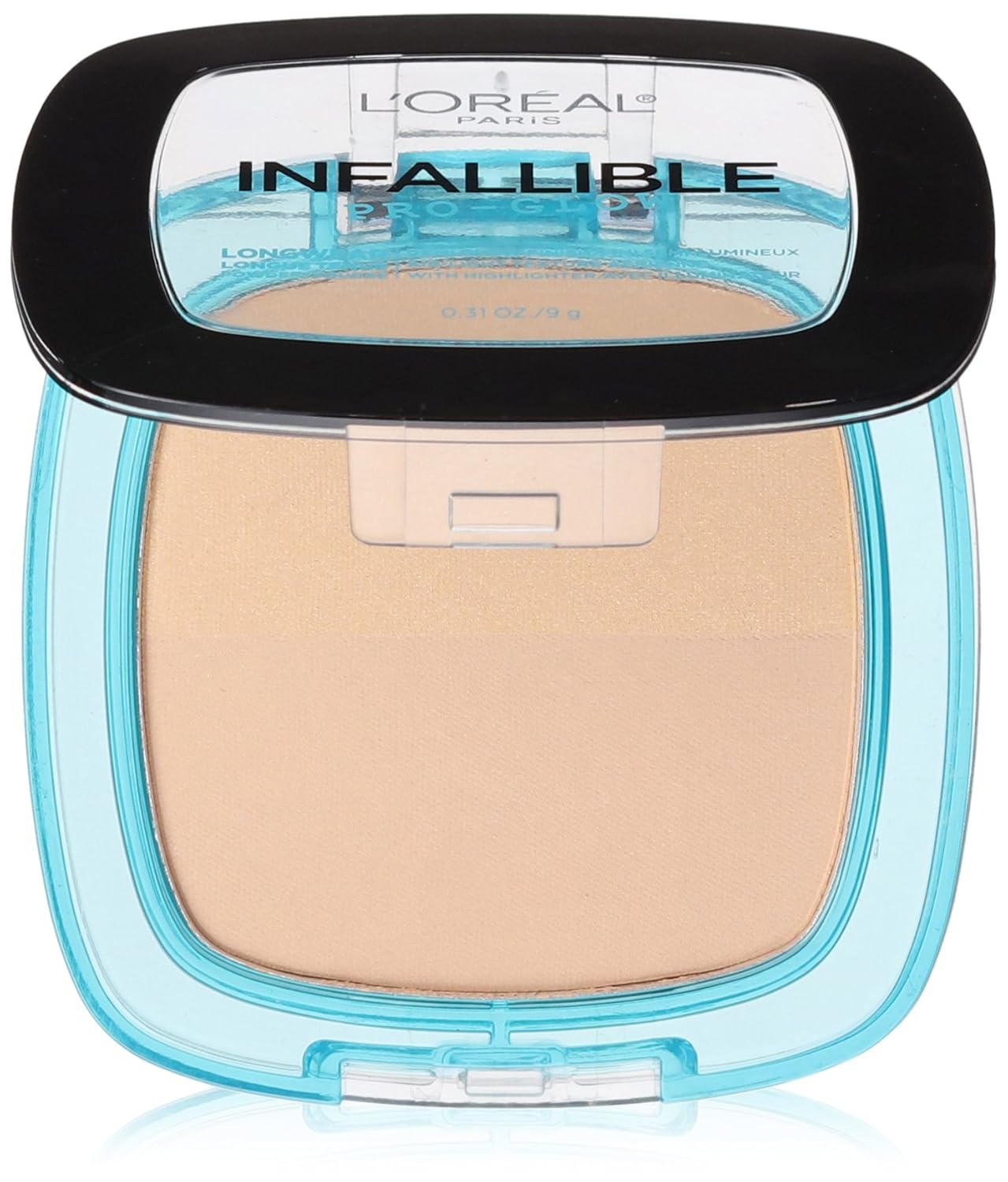 L'Oréal Paris Infallible Pro Glow Pressed Powder, Natural Beige, 0.31 oz.