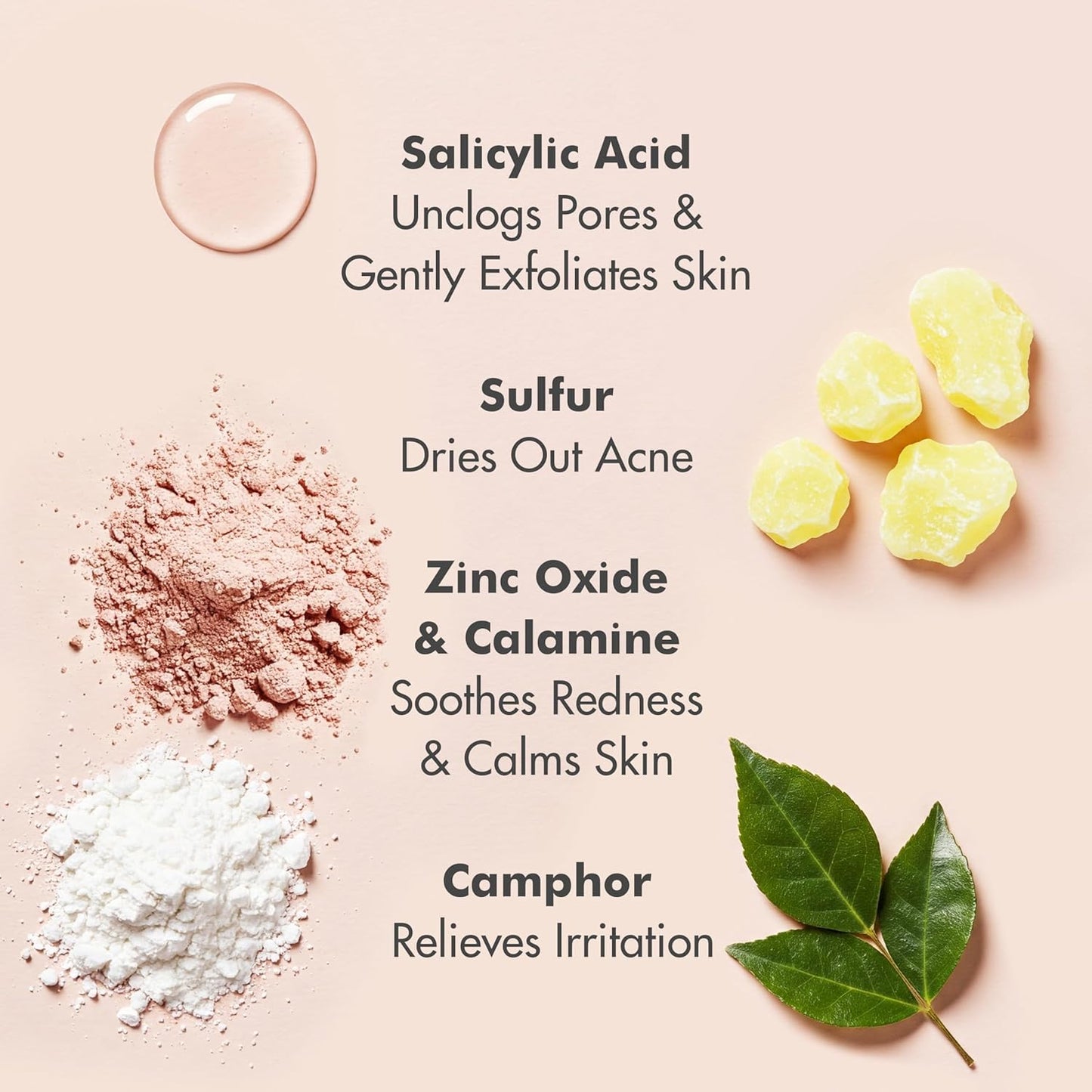 Ebanel Acne Spot Drying Lotion for Face & Body with Sulfur & Salicylic Acid, Targets Pimples & Zits, Helps Clear Pores and Reduce Surface Blemishes Overnight