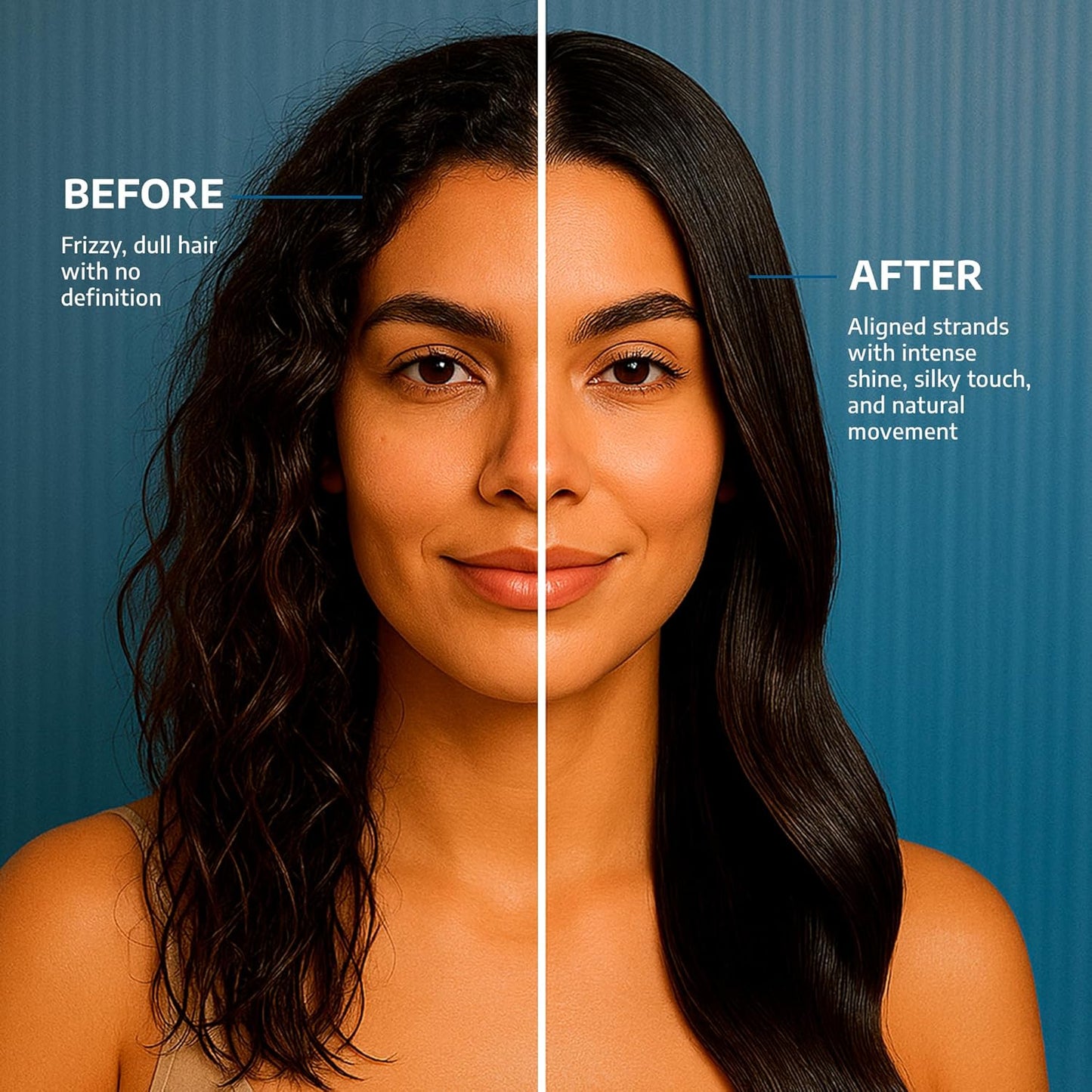 Organic Keratina Para Alisar el Pelo, Frizz Control Hair Care Products, Keratina Orgánica para Alisar el Pelo, Brazilian Keratin Treatment, Vegan Keratin Hair Treatment (33.8 Fl Oz)