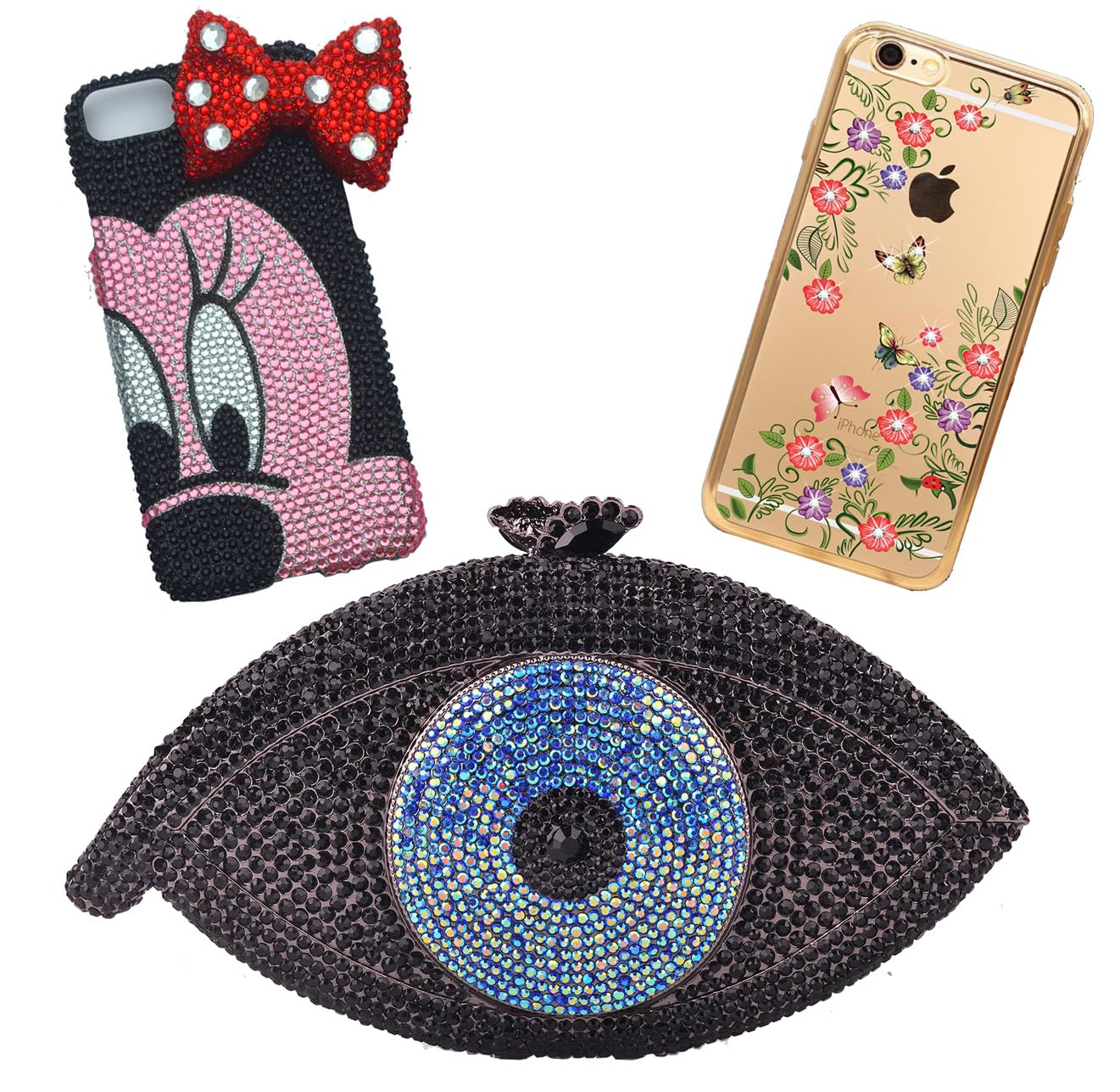 500 Pieces SS30 6mm Flatback Rhinestones Clear Glass Round Gems Crystals for Nail Art DIY Crafts Clothes Shoes Bags （Light Green）