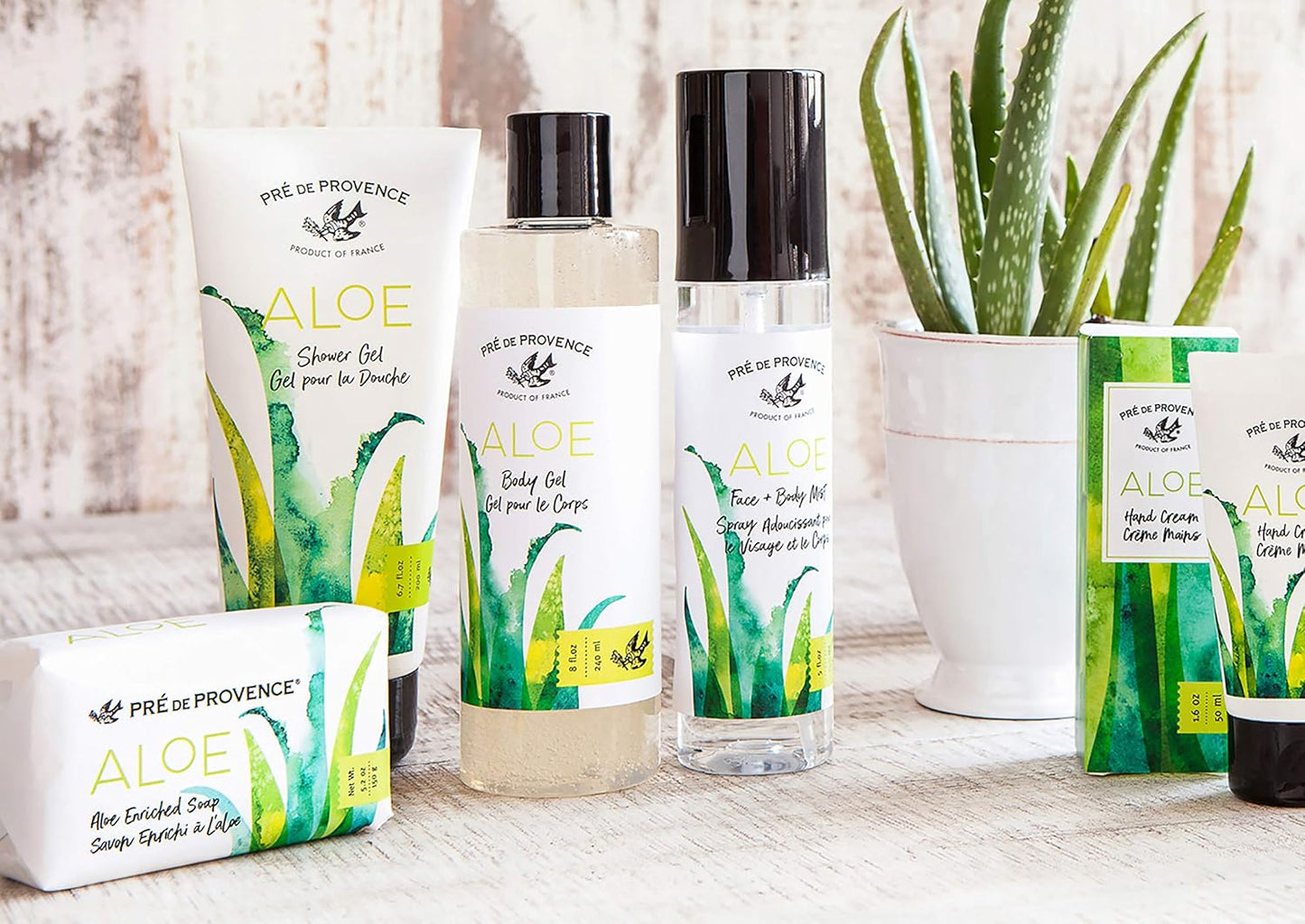 Organic Aloe Collection Hydrating Face and Body Spray (5oz), Fresh Cucumber Scent