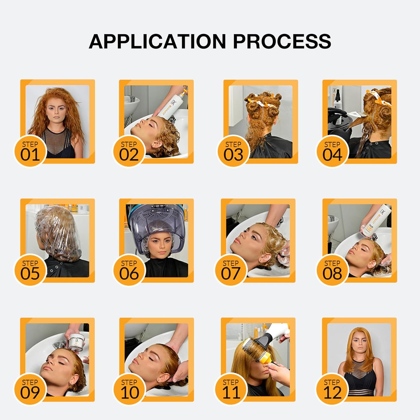 GK HAIR Global Keratin The Best Smoothing Keratin Treatment Kit (3.4 Fl Oz/100ml) Professional Brazilian Complex Blowout Straightening For Silky Smooth & Frizzy Hair