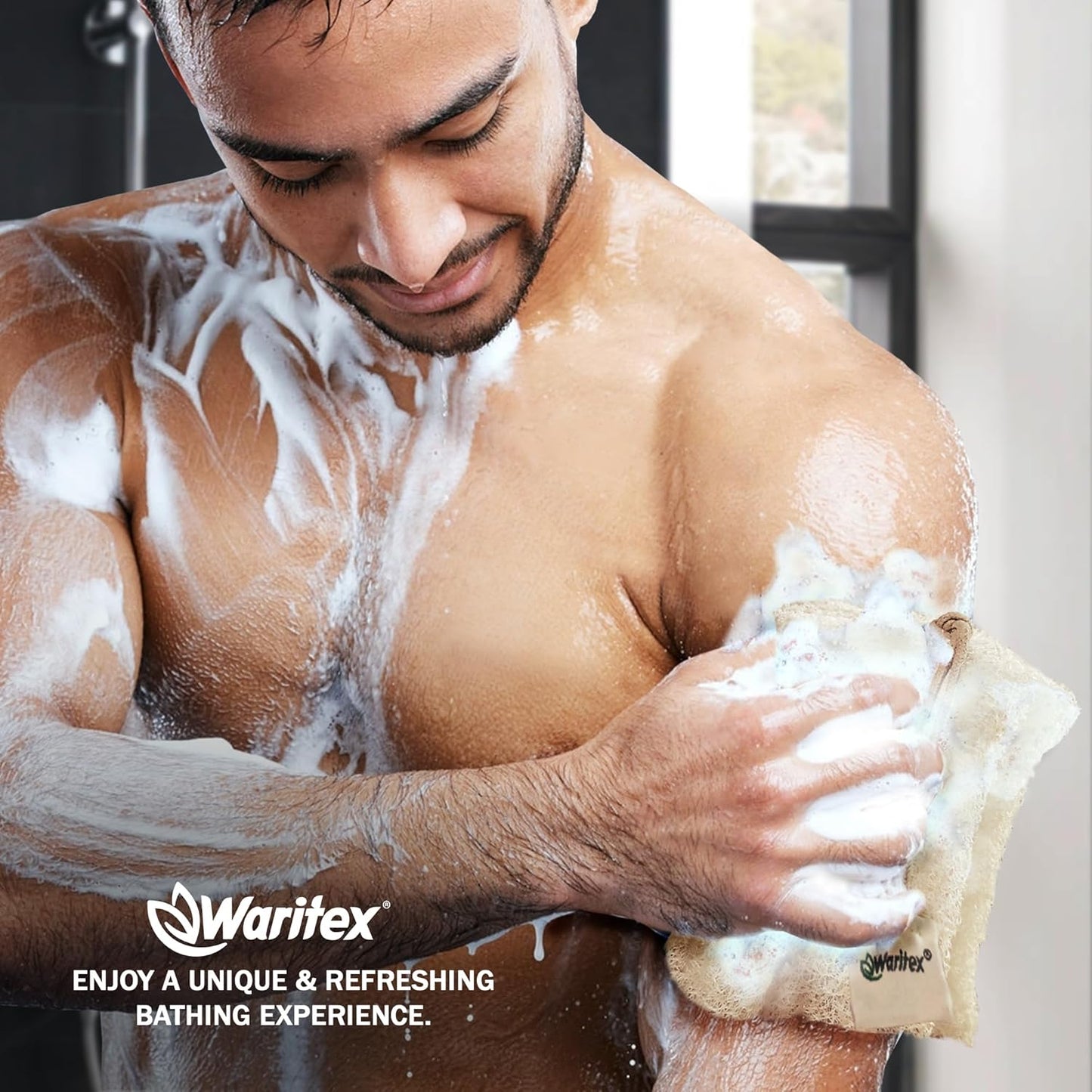 Premium Natural Egyptian Loofah Sponges, Made from 100% Natural Organic Material, Gentle Skin Exfoliation, and Full-Body Spa Experience – Eco-Friendly Loofah 2 Count (1 Pack)