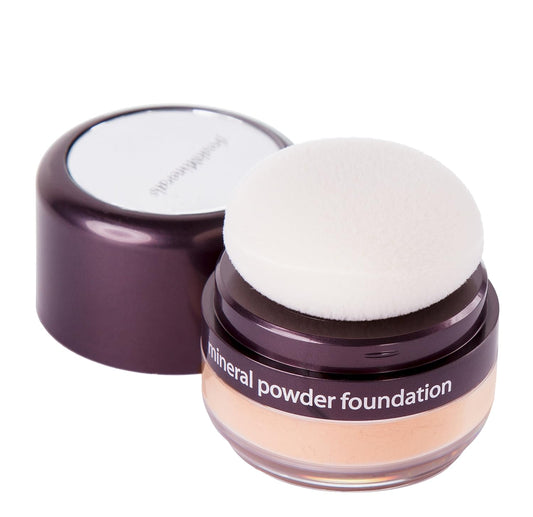 Mineral Powder Foundation, Radiant, 6 Gram