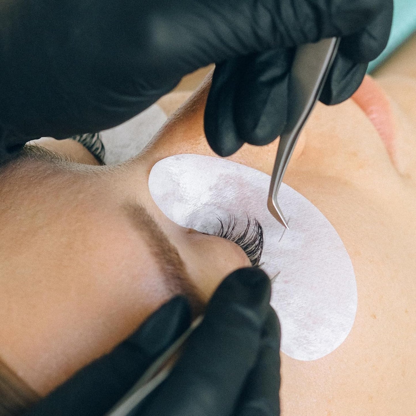 30 Pairs Under Eye Patches, Isolation Eyelash Extension Pads, Under Eye Gel Pads for Pro Salon and Individual, DIY Lashes Extension Supplies (Purple)