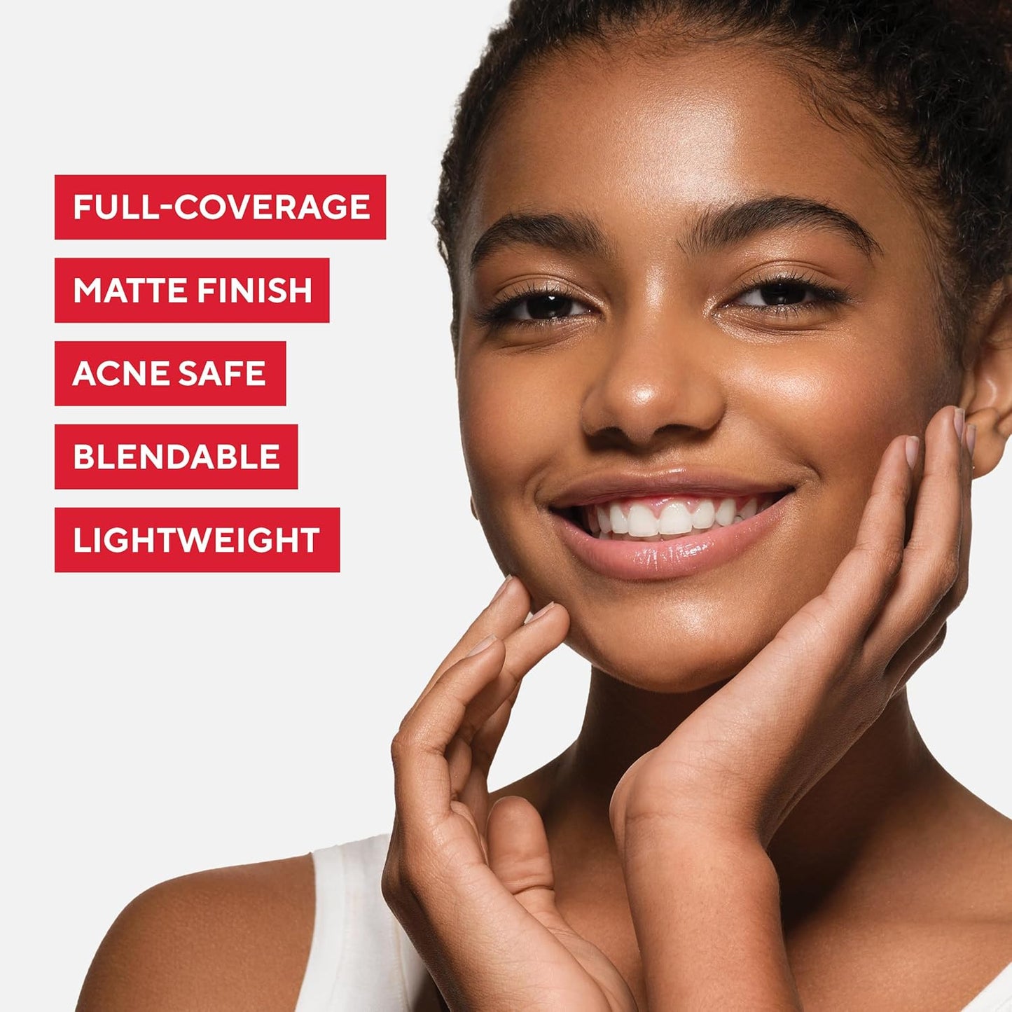 Mirabella Invincible For All Perfecting Under Eye Concealer Full Coverage - Hydrating Makeup Concealer for Dark Circles, Fine Lines & Wrinkles w/Hyaluronic Acid - Ivory I30