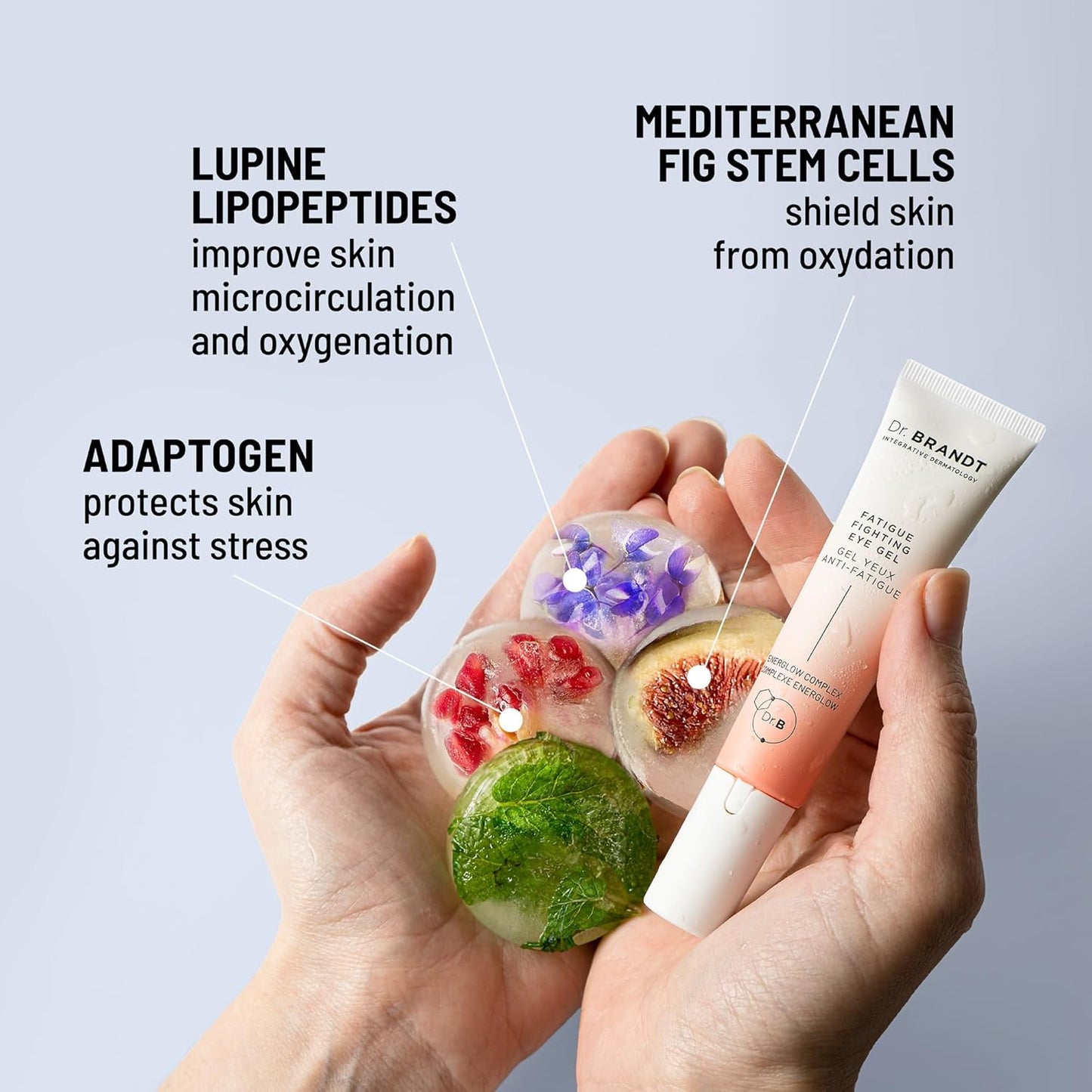 Dr. Brandt iD-Stress Icy Gel Moisturizer - Specifically Designed to Hydrate and Moisturize Your Skin - For A Glowing, Youthful-Looking Complexion - 0.5 fl oz / 15 ml