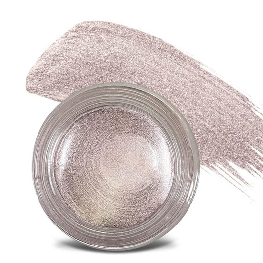 Mommy Makeup Any Wear Creme Eyeshadow - Waterproof, Crease-Proof, Long Lasting, High Pigment, Oil-free - Cream to Powder for Eyes, Cheeks & Lips (Crystal)