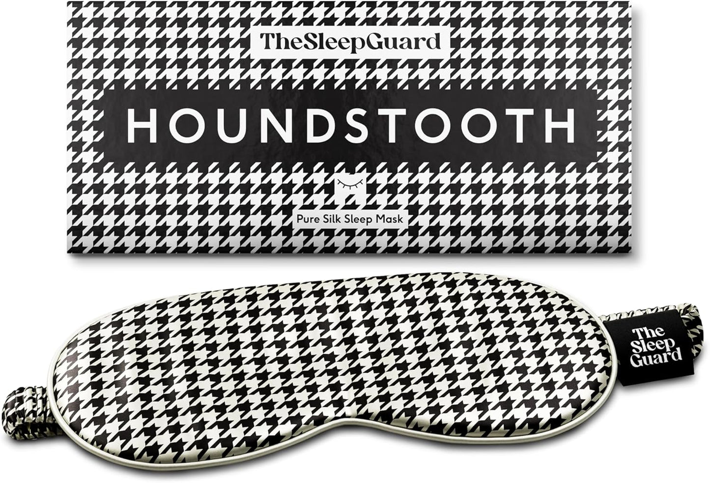 Pure Silk Sleep Mask [100% 6A Mulberry Silk, 22 Momme] Light Blocking Travel Essentials. Eye Masks for Sleeping. Black Oeko-Tex Blindfold. Eye Covers for Men & Women