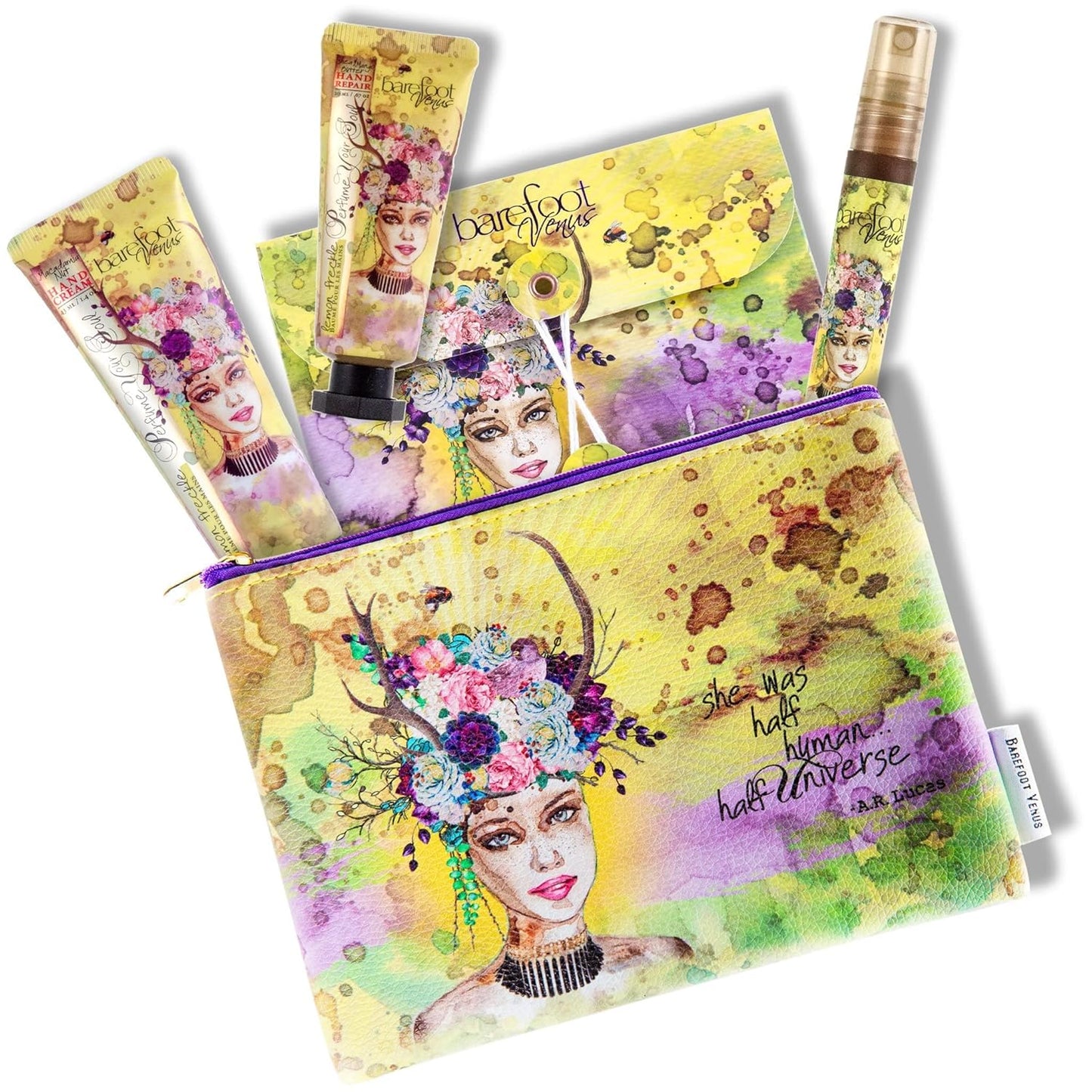 Discovery Kit - Argan Oil, Bath Soak, Hand Cream & Hand Repair (Lemon Freckle)