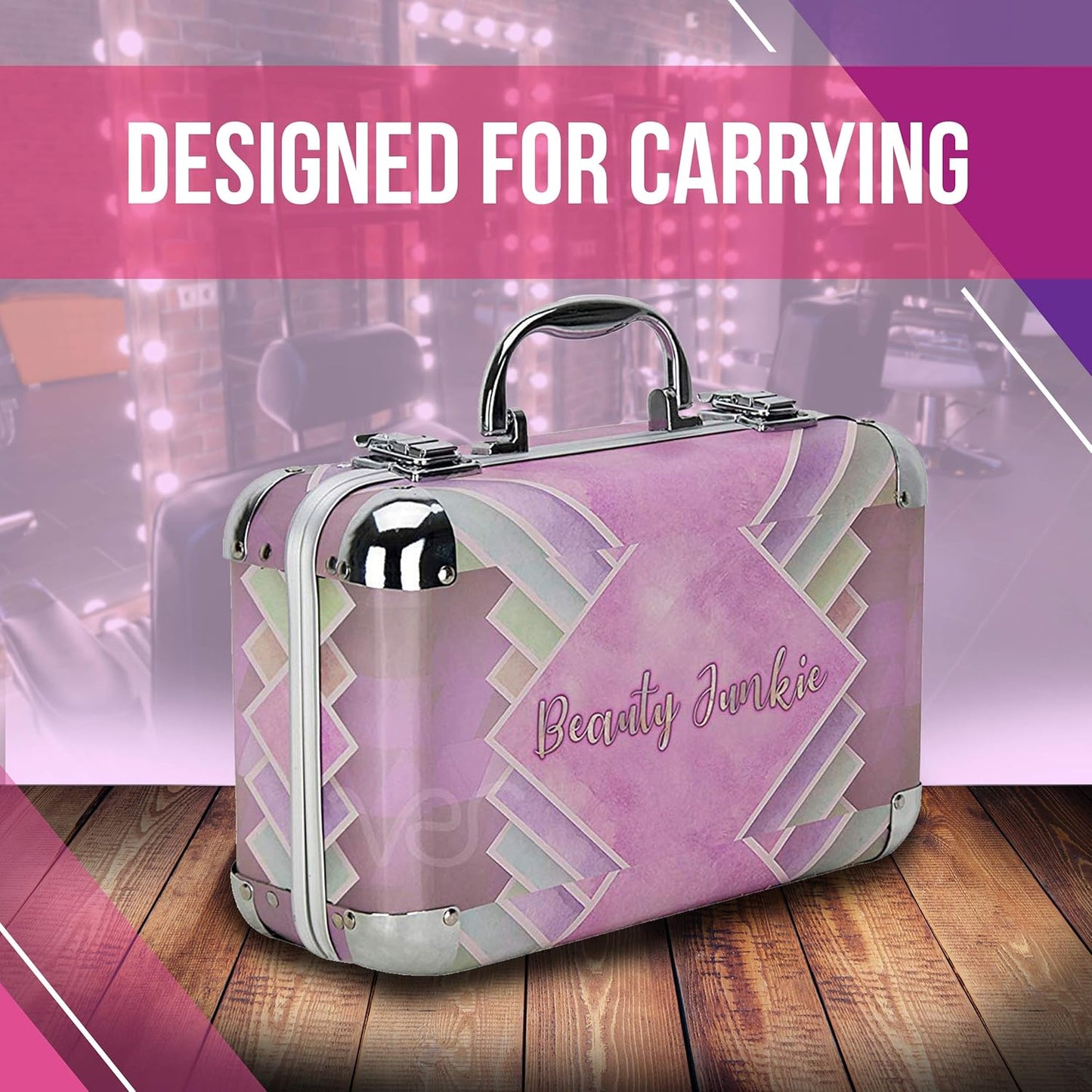 Starter Carry-All Teen Makeup Kit Gift Set, Pink, 1 Count