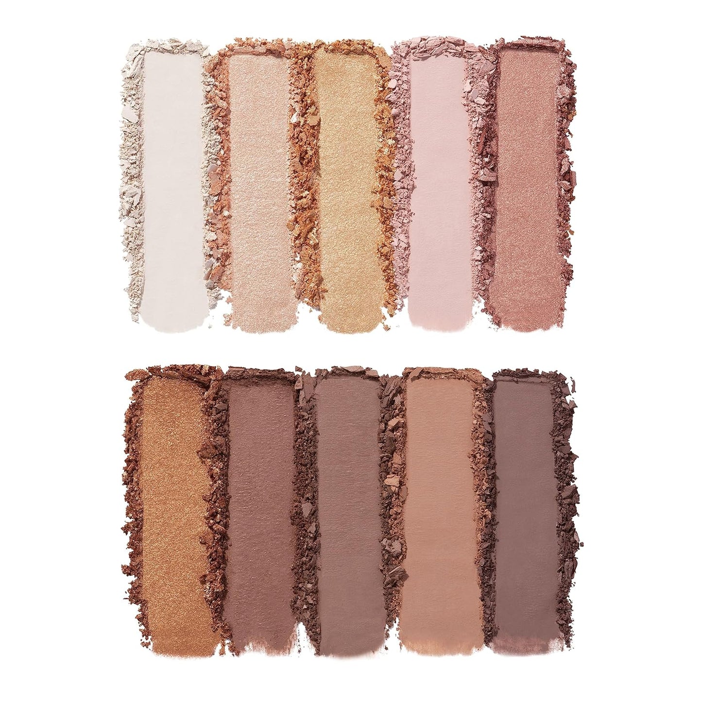 e.l.f. Perfect 10 Eyeshadow Palette, Ten Ultra-pigmented Neutral Shades, Blendable Formula, Vegan & Cruelty-free, Need It Nude (Packaging May Vary)