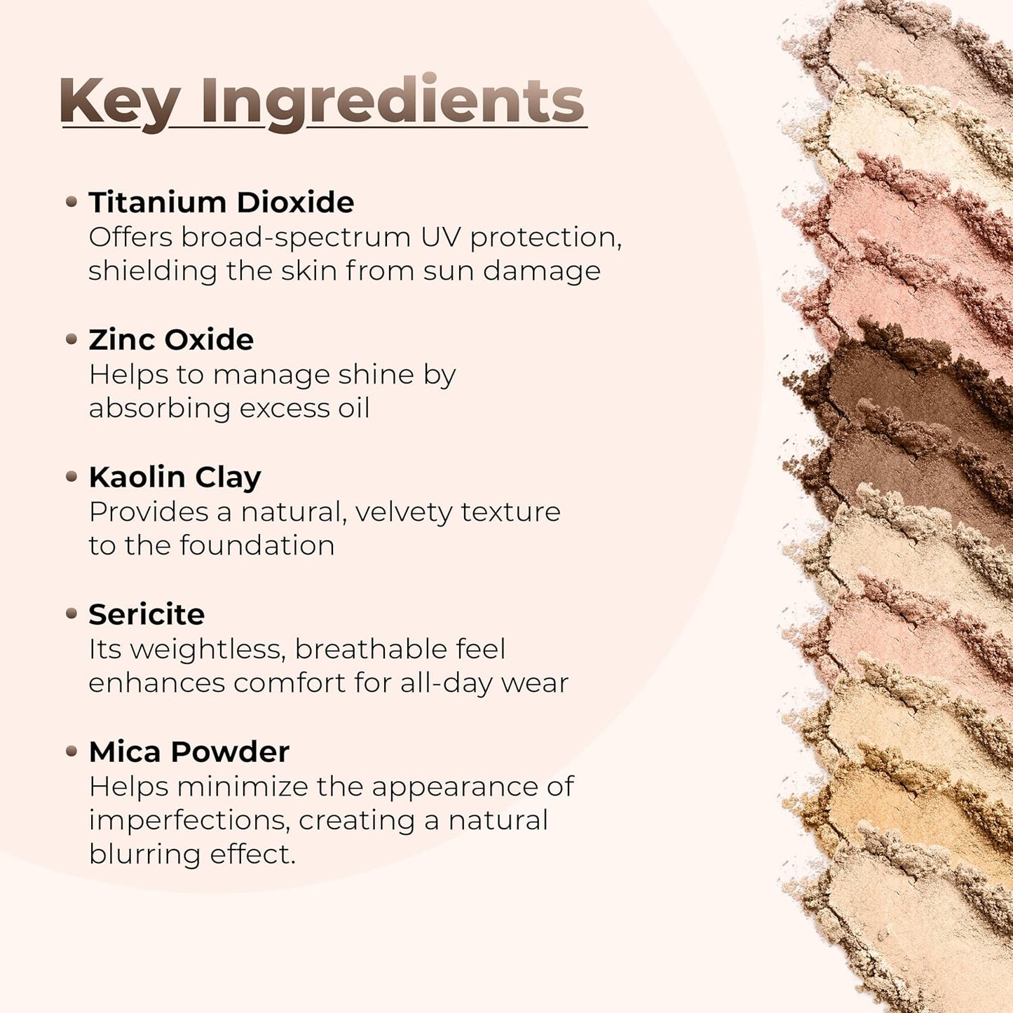 Foundation Powder Refill (COCOA) (1 Ounce Bag) By Sweet Face Minerals, Lightweight Mineral Loose Makeup Powder with SPF 20, Full Coverage Flawless Finish, Talc-free, Cruelty-Free, Refillable Pouch