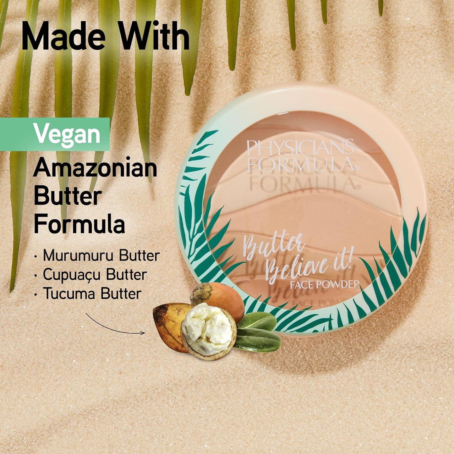 Physicians Formula Butter Believe it! Pressed Powder Translucent | Dermatologist Tested, Clinicially Tested