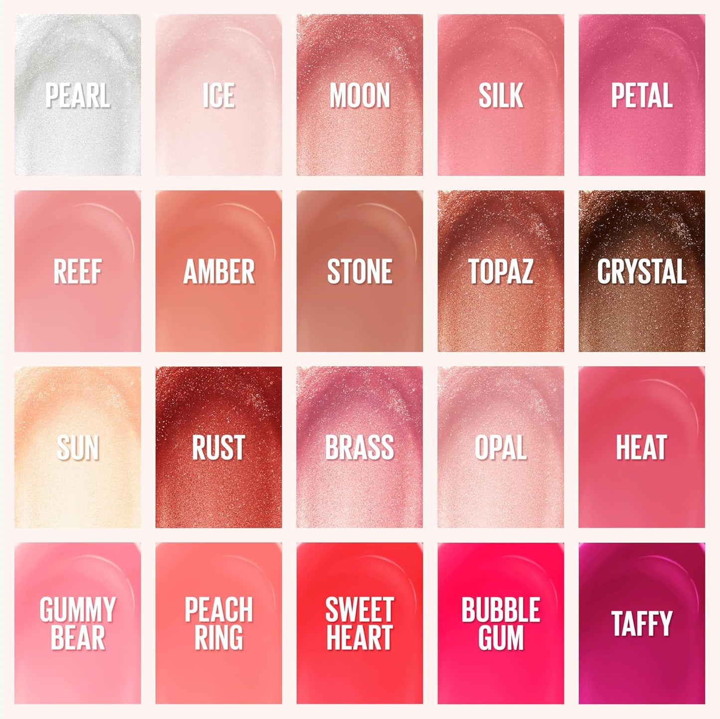 Maybelline Lifter Gloss, Hydrating Lip Gloss with Hyaluronic Acid, Moon, Nude Pink, 0.18 Ounce