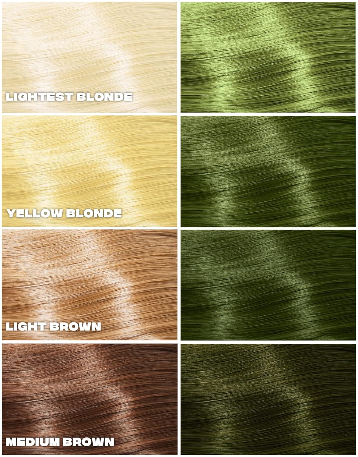 Good Dye Young Semi-Permanent Hair Color, Vegan and Cruelty-Free Green Hair Dye, Last up to 24 Washes, Non-Damaging Conditioning Hair Color (5FL OZ, Devil's Ivy)